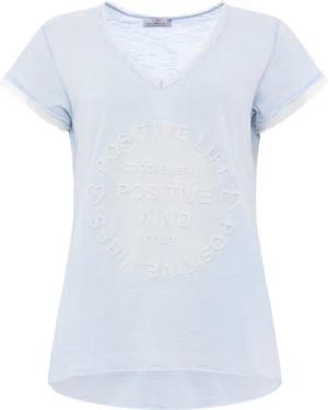 Zwillingsherz T-Shirt Damen T-Shirt Positive Mind