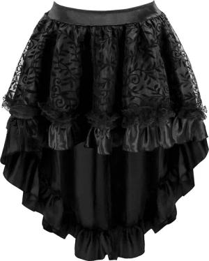 Refttenw A-Linien-Rock Damen Gothik Minirock mit