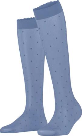 FALKE Feinkniestrümpfe Dot (1-Paar) mit feinen
