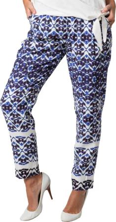 Stehmann Stoffhose Zypern-740, leichte Flatter-Sommerhose im