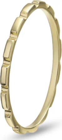 CHRIST Goldring CHRIST Damen-Damenring 375er Gelbgold