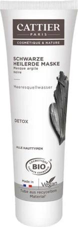 Cattier Gesichtsmaske Schwarze Heilerde - Maske