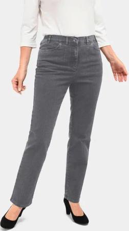 GOLDNER Bequeme Jeans Kurzgröße: Schlichte Jeanshose