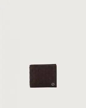 Orciani Geldbeutel SU0114 CHEVRETTE WOVEN-TESTA DI MORO