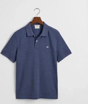 Gant Poloshirt "SLIM SHIELD SS PIQUE POLO", mit Logostickerei auf der Brust