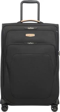 Samsonite Spark SNG Eco - 4-Rollen-Trolley 67 cm erw. (eco black)
