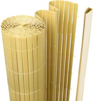Clanmacy Balkonsichtschutz PVC Sichtschutzmatte Windschutz Sonnenschutz
