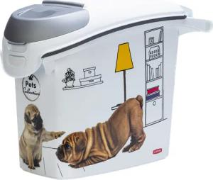 Curver Futterbehälter Hundefutter Container weiß