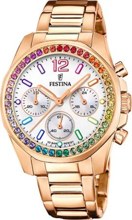Festina Chronograph Boyfriend Collection F20639/2, Armbanduhr,