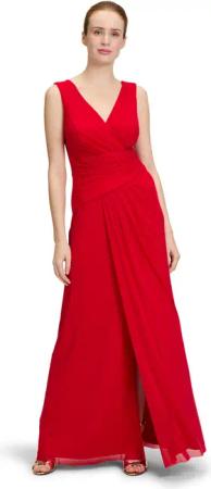 Vera Mont Abendkleid "Vera Mont Abendkleid mit V-Ausschnitt", Falten