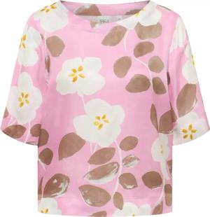 Blusenshirt in rosa bedruckt
