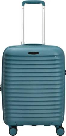 D&N Travel Line 4500+ - 4-Rollen-Kabinentrolley S 55 cm erw. (petrol)
