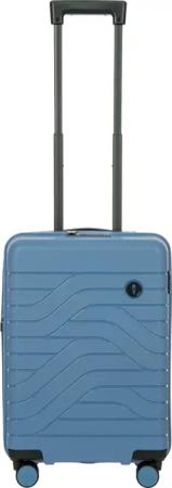 Brics BY Ulisse - 4-Rollen-Kabinentrolley 55 cm erw. (grey blue)