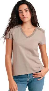Admas  T-Shirt T-Shirt mit kurzen Ärmeln Entredos