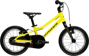 Kross Kinderfahrrad "KROSS Kinderrad Lightweight Liftie 14" gelb", 1 Gang, ohne Schaltung