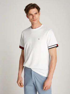 Tommy Hilfiger T-Shirt "GLOBAL STRIPE FLAG CUFF TEE"