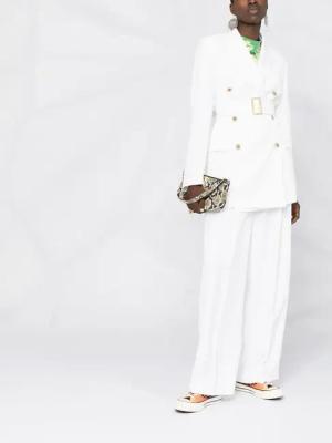 Golden Goose - Double-Breasted Belted Blazer - Größe 40 - weiß