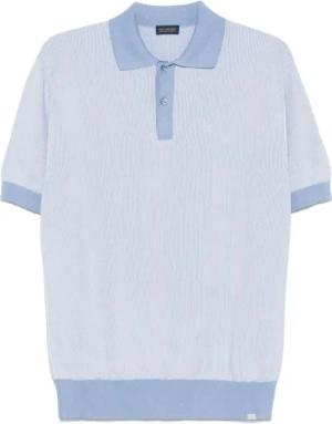 Paul & Shark - Baby Blue Polo With Classic Collar And Button Fast - Größe XL - blau