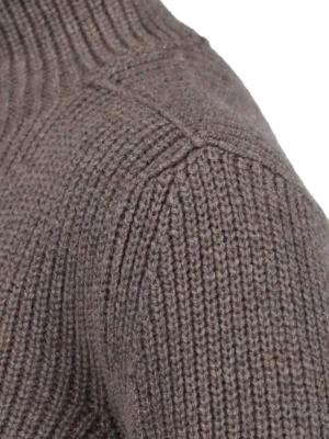 Rick Owens - Headon Dbl Lupetto Sweater – Brown - Größe M - braun