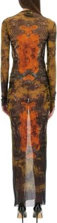 Jean Paul Gaultier - "Médaillon" Long Dress - Größe XS - bunt