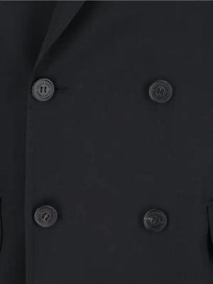 Golden Goose - Double-Breasted Blazer – Black - Größe 46 - schwarz