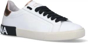 Dolce&Gabbana Sneaker - Portofino Sneakers Vintage - Gr. 36,5 (EU) - in Weiß - für Damen