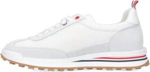 Thom Browne Low-Top Sneaker - "Tech Runner" Sneakers – White - Gr. 8_5 - in Weiß - für Damen