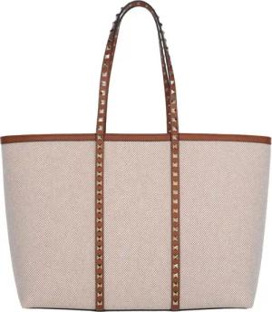 Valentino Garavani Hobo Bags - "Rockstud" Mini Pouch - Gr. unisize - in Beige - für Damen
