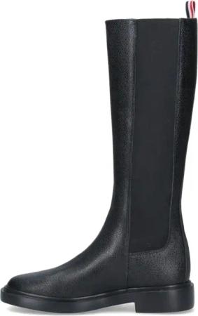 Thom Browne Stiefel - Slip-On Boots – Black - Gr. 37,5 (EU) - in Schwarz - für Damen