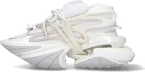 Balmain Low-Top Sneaker - Sculptural White Sneakers With Integrated Lacing S - Gr. 40 (EU) - in Weiß - für Damen