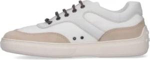 Tod's Low-Top Sneaker - Nubuck Sneakers – White - Gr. 9 - in Weiß - für Damen