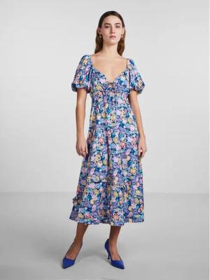 YAS Kleid für den Alltag 26029641 Blau Regular Fit