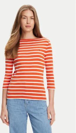 Tommy Hilfiger Bluse New Cody WW0WW40589 Orange Slim Fit