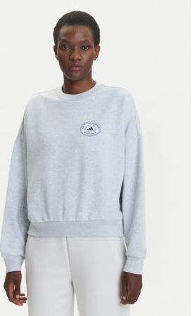 adidas Sweatshirt Farmers Market Graphic JM4210 Grau Loose Fit
