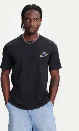 Converse T-Shirt Desert Sunset 10027713-A01 Schwarz Regular Fit