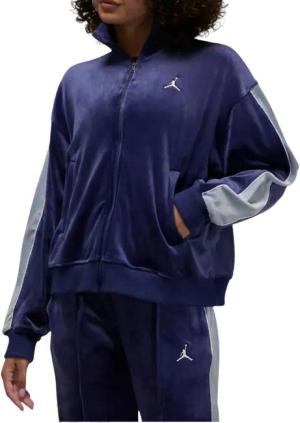 Jordan Flight Velour Jacke Damen Blau F410