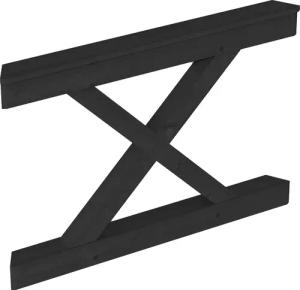 Skanholz Brüstungsgeländer "Andreaskreuz"