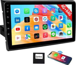 ESSGOO 9" Android 14 2 DIN