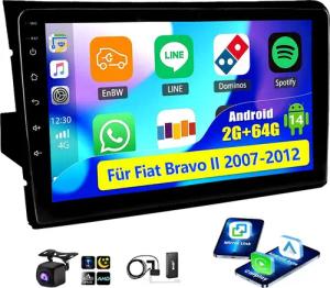 ESSGOO 9" Android 14 2 DIN