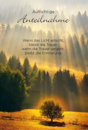 BSB Grußkarten Trauer – Beileid -