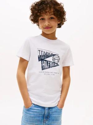 Tommy Hilfiger T-Shirt TEXTURED GRAPHIC PRINT