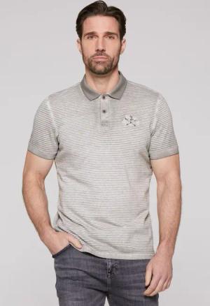 CAMP DAVID Poloshirt mit großem Rücken-Print