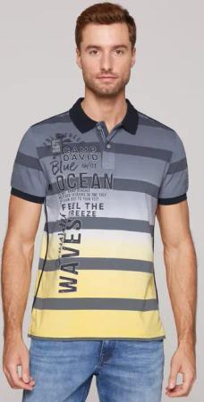CAMP DAVID Poloshirt aus Baumwolle