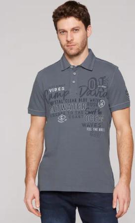 CAMP DAVID Poloshirt aus Baumwolle