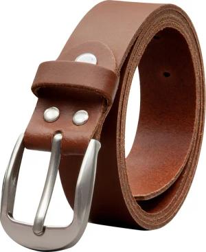 COLOGNEBELT Ledergürtel OM32-SL-Hellbraun MADE IN GERMANY,
