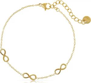 Made by Nami Edelstahlarmband Damen Gold