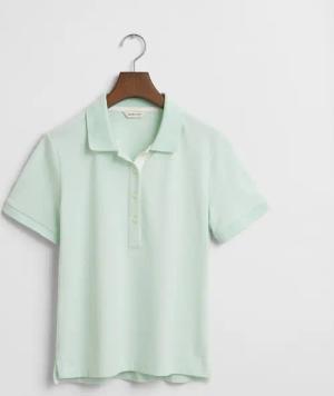 Gant Poloshirt Piqué Poloshirt mit Kontrastkragen