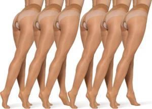 BANANALU Ouvert Strumpfhose Ouvert Strumpfhose mit