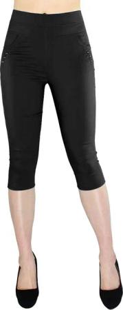 dy_mode Caprihose Damen Capri Hose 3/4
