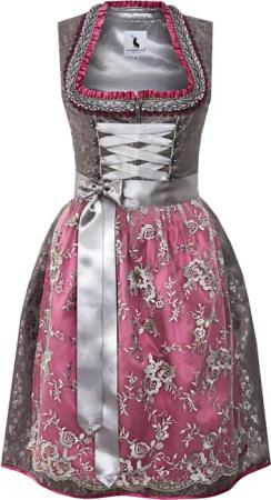 Alpenmärchen Dirndl Dirndl Sofie in grau